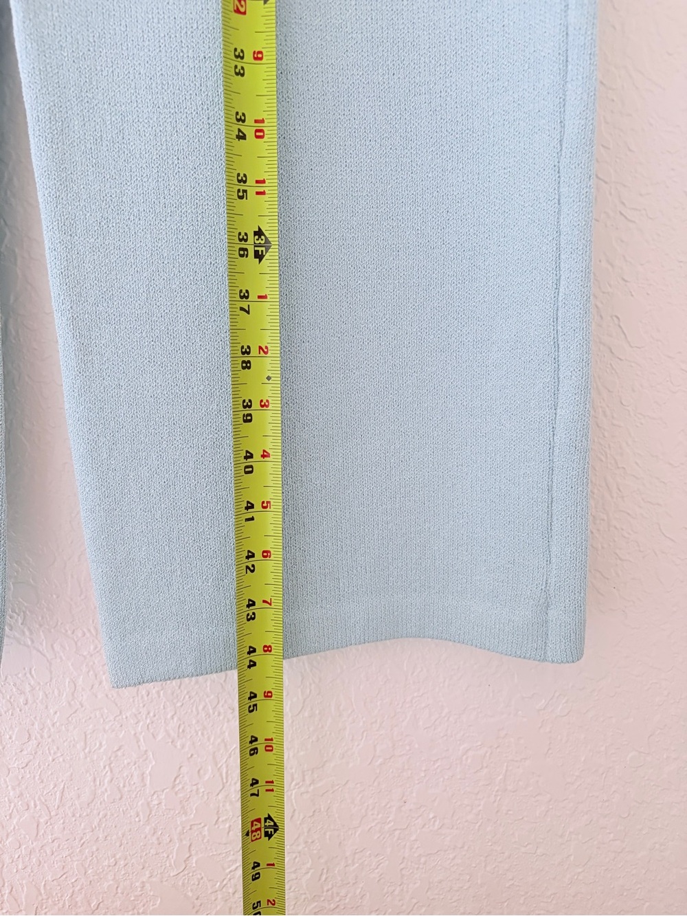St. John Evening Pastel Blue 3 Piece Pantsuit Size 14, Classic, Quiet Luxury - Picture 10 of 16